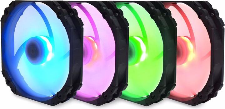 Actual product image Scythe PC fan Kaze Flex 140 Round RGB PWM (140 mm, 1 x)