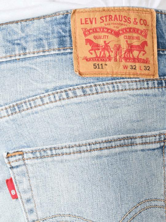 Actual product image Levis 511 Jeans Slim Fit blue stone (W32/L34)