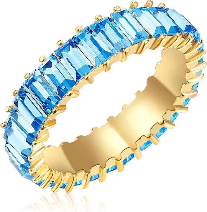 Image du produit Yokoamii Femmes métal cristal de verre or jaune - 30066 (60)