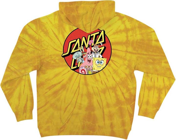 Produktbild Santa Cruz Sponge Bob Group Spider Hoody (XL)