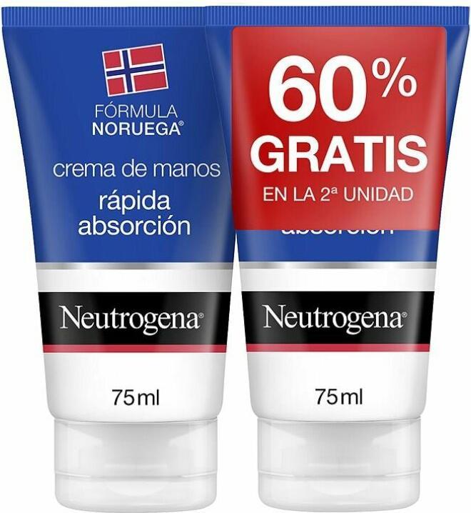 Produktbild Neutrogena Sofort Einziehende Handcreme 2 x 75ml (75 ml)
