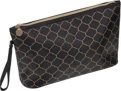 Actual product image Auri Art Deco Extended Cosmetic Bag Long