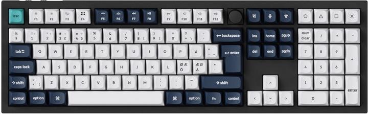 Image du produit Keychron Clavier mécanique trimode sans fil Q6 Max, interrupteurs Jupiter Brown