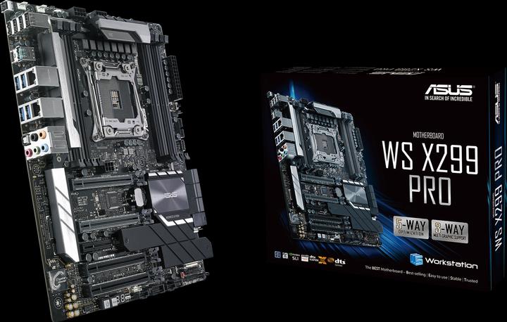 Immagine prodotto ASUS WS X299 Pro (LGA 2066, Intel X299, ATX)