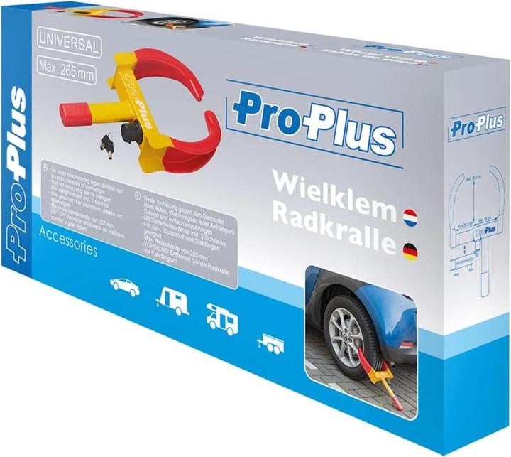 Produktbild ProPlus DiebstahlsicherungRadkralle