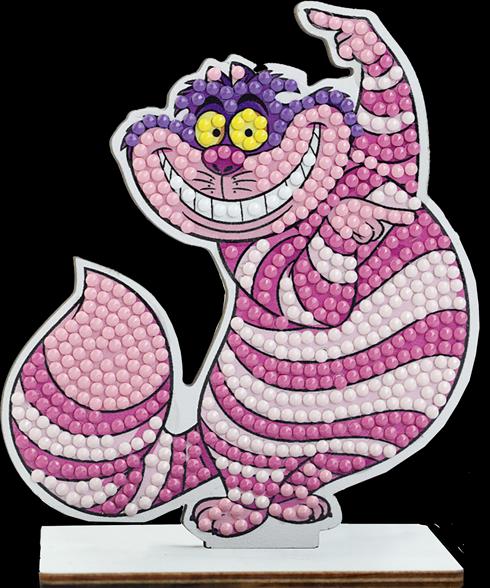 Produktbild Craft Buddy Cheshire Cat, Crystal Art Buddy ca. 11x8cm