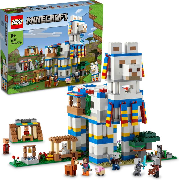 Produktbild LEGO Das Lamadorf (21188, LEGO Minecraft)