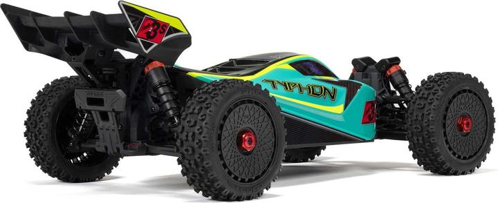 Actual product image Arrma Buggy TYPHON BLX 223S Grün ARTR, 1:8 (ARR Almost Ready to Run)