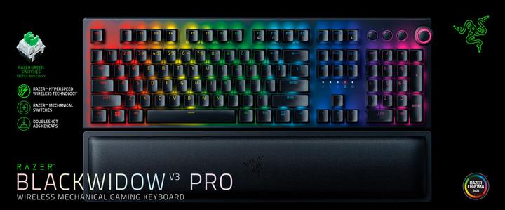 Produktbild Razer BlackWidow V3 Pro (DE, Kabelgebunden)