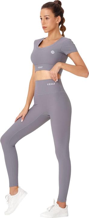 Produktbild Yeaz CLUB LEVEL SET Short Top Leggings L (Grey) (L)