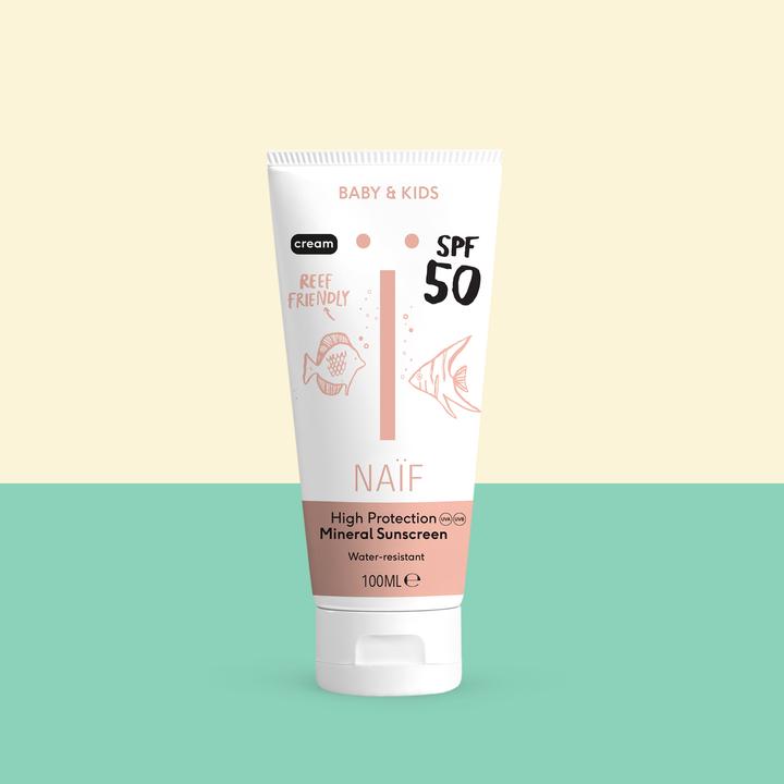 Produktbild Naïf Sonnencreme (Sonnencreme, SPF 50, 100 ml, 133 g)