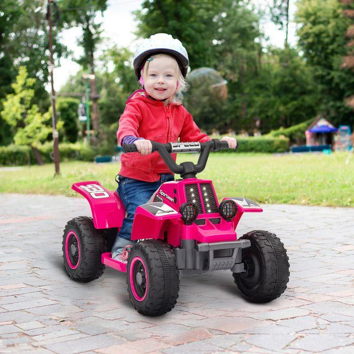 Immagine prodotto Swisshandel24 Kinder Elektro-Quad Elektro Kinderquad mit Vorwärts-und Rückwärtsfunktion Rosa