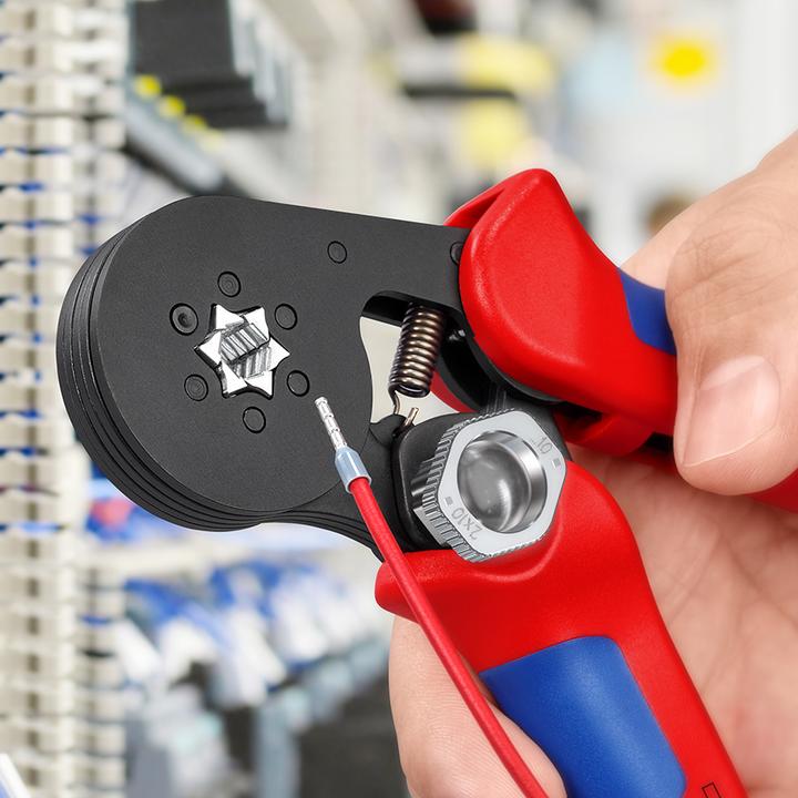 Immagine prodotto Knipex Pinze a crimpare autoregolanti (180 mm)