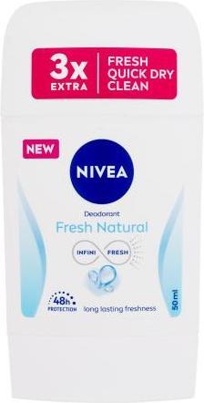 Produktbild NIVEA Solid deodorant Fresh Natura l 50 ml (Stick, 50 ml)
