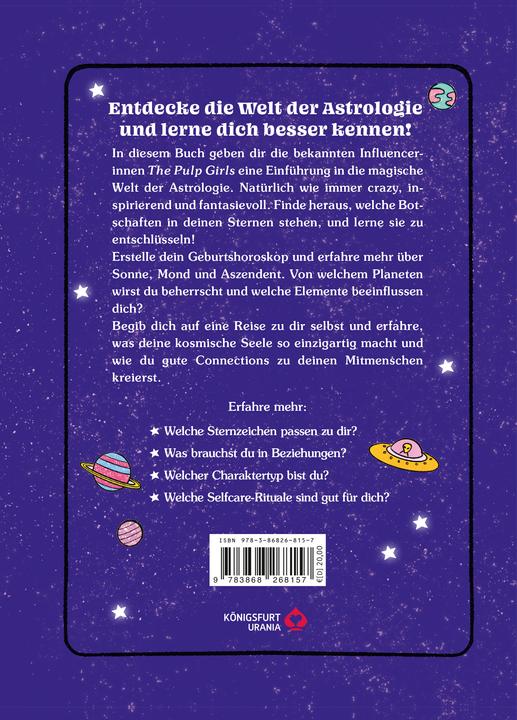 Immagine prodotto The Pulp Girls - Astrologie - Die Magie deiner kosmischen Seele (Tedesco, Le ragazze Pulp, Saskia Draxler, 2024)