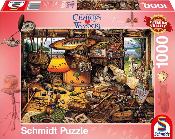 Immagine prodotto Schmidt Spiele Max nelle montagne degli Adirondack (1000 pezzi)