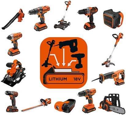 Immagine prodotto Black & Decker Batteria LiIon (18 V)
