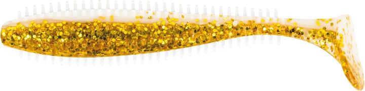 Image du produit Fox Rage Spikey Shad poisson caoutchouc or paillettes (12 cm)