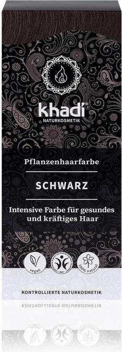 Khadi Pflanzenhaarfarbe (Schwarz)