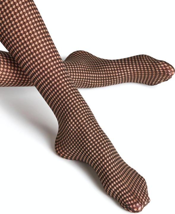Image du produit Falke Houndstooth Collant, couleur 4169 powder, taille 40-42 (15 DEN, 40 - 42)