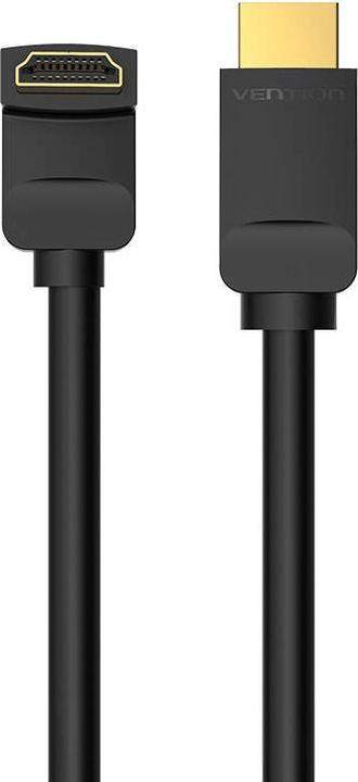 Productafbeelding Vention HDMI 2.0 rechte hoek 270 graden zwart - 2m (2 m, HDMI)