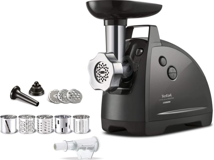 Produktbild Tefal NE6858 mincer Black, Stainless steel