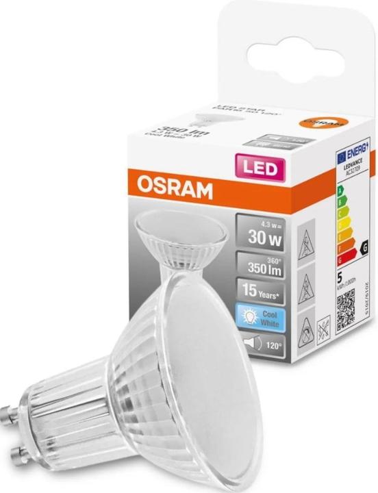 Produktbild Osram Led Star Par16 (GU10, 4.30 W, 350 lm, 1 x, G)