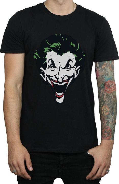 Actual product image Mens The Joker Big Face T-Shirt (XXL)