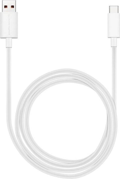 Produktbild Huawei - Data Cable (LX1218) - USB to Type-C Super Fast Charging 8A, 1m - White (Bulk Packing) (1 m, USB 3.2 Gen 1)