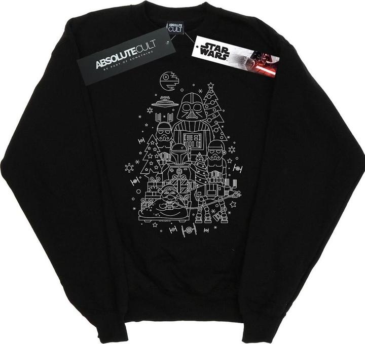 Image du produit Star Wars - Sweat EMPIRE CHRISTMAS - Femme (M)