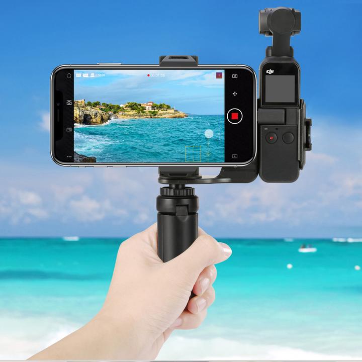 Produktbild Caruba Osmo Pocket Phone Holder Set ABS (incl tafel statief)