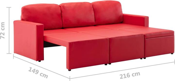 Actual product image VidaXL Sofa bed (3-seater)