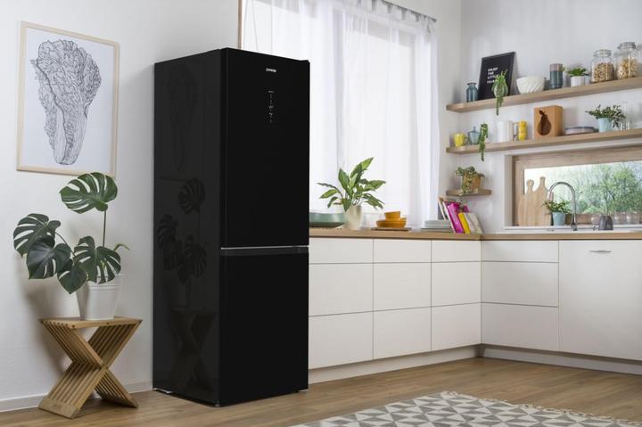 Actual product image Gorenje Kühl-Gefrierkombi NK79B0DBK bk B (Speditionsversand) (326 l)