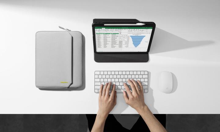 Produktbild tomtoc Light-B18 (iPad Pro 12.9 2020 (4. Gen), iPad Pro 12.9 2018 (3. Gen), iPad Pro 12.9 2021 (5. Gen), iPad Pro 12.9 2022 (6. Gen))