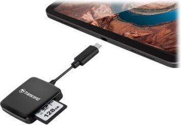 Actual product image Transcend RDC3 SD card reader (USB-C 3.0)