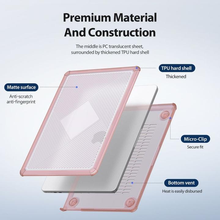 Image du produit Dux Ducis LCGH Protective Hard Case Housse de protection rigide Série (14", Apple)