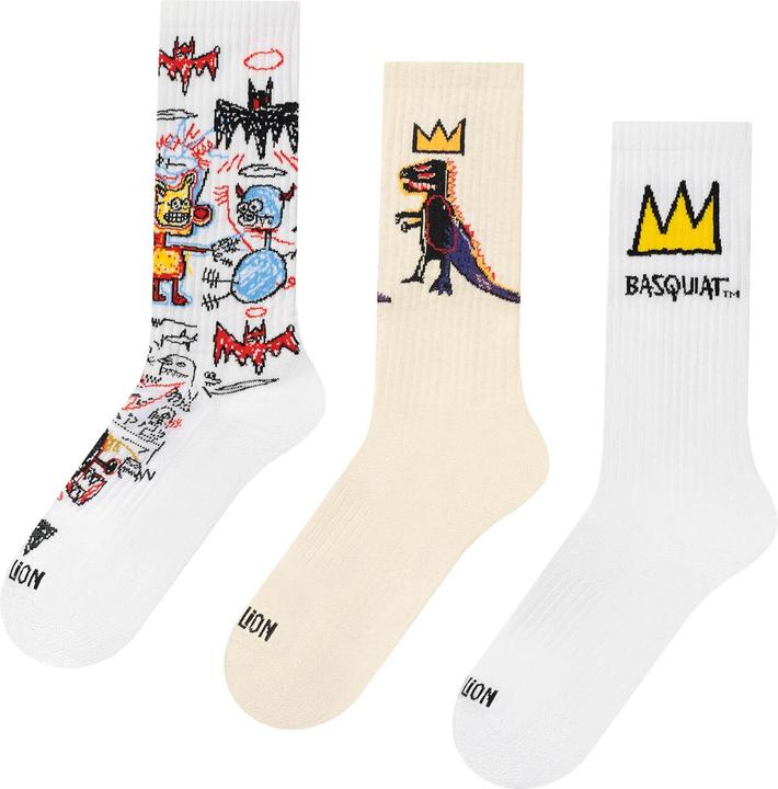 Produktbild Jimmy Lion socken athletic basquiat (x3) (3er Pack, 36, 40)