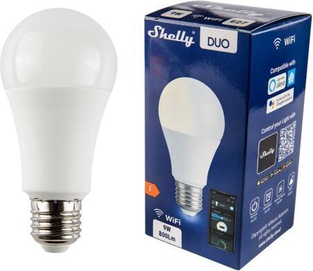 Actual product image Shelly Duo E27 - WW/CW (E27, 9 W, 800 lm, 1 x, F)