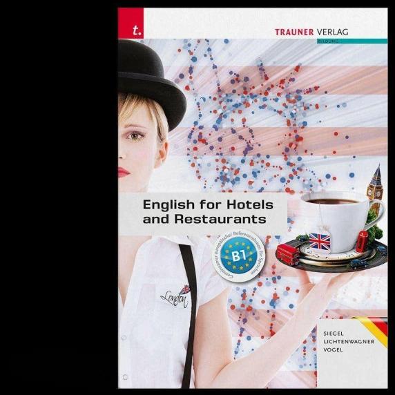 Immagine prodotto English for Hotels and Restaurants + TRAUNER-DigiBox - Ausgabe für Deutschland (Tedesco, Uccello Sibilla, Sonja Lichtenwagner, Beate Siegel, 2022)