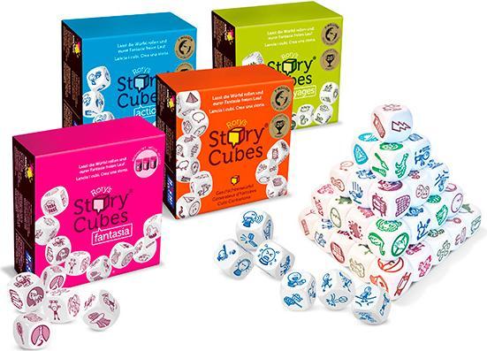 Actual product image Asmodée Dice game Rory's Story Cubes Mystery (German, French, Italian)