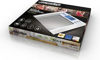 Actual product image Adler MS 8146 Personal Scale Square, Electronic Personal Scale (180 kg)