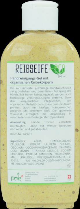 Nährwerte und Zutaten Benke Reibseife ECO - 200ml (Flüssigseife, 200 ml)