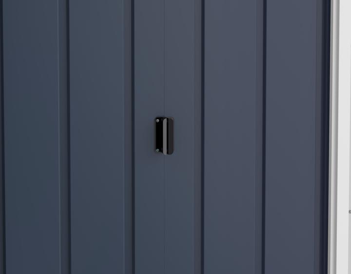 Produktbild Tepro Gerätehaus Eco 8x6, anthrazit/weiss