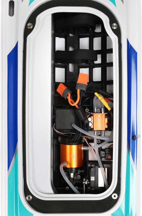 Produktbild ProBoat Sonicwake V2 36" Self-Righting Rennboot Brushless Deep-V RTR Weiss/Blau