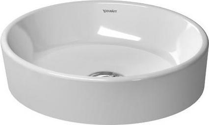 Produktbild Duravit Aufsatzbecken STARCK 2 o ÜL HLB 440x400mm geschli o HL weiss (395 mm, 435 mm)