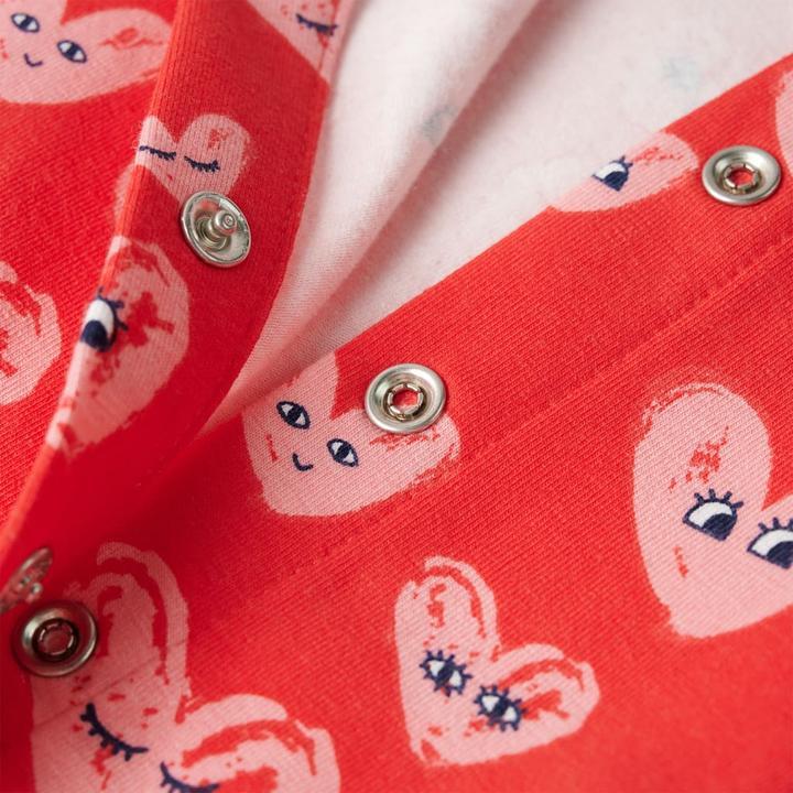 Produktbild VidaXL Kinder-Spielanzug Rot 128,Material: 95 % Baumwolle. 5 (128)