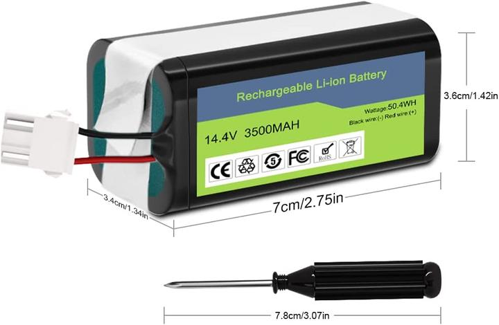 Immagine prodotto Tesvor Batteria X500