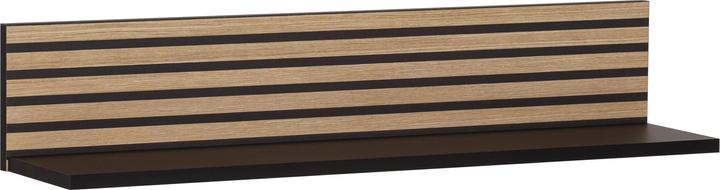 Schildmeyer Etagère Ekko noir mat / aspect panneau acoustique