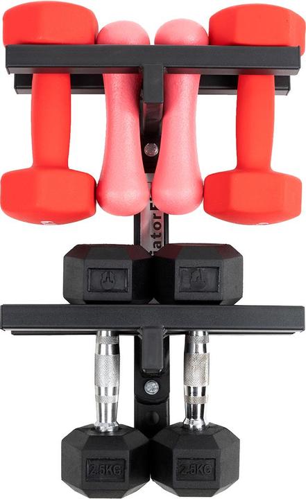 Actual product image Gladiatorfit Wall rack for dumbbells