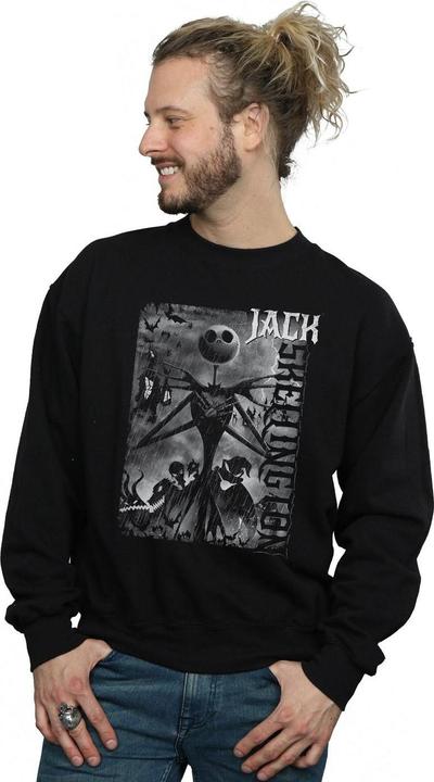 Immagine prodotto Disney Nightmare Before Christmas Skellington Felpa Uomo (L)